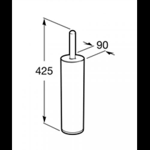 Brosse WC au sol Hotels 2.0 Roca