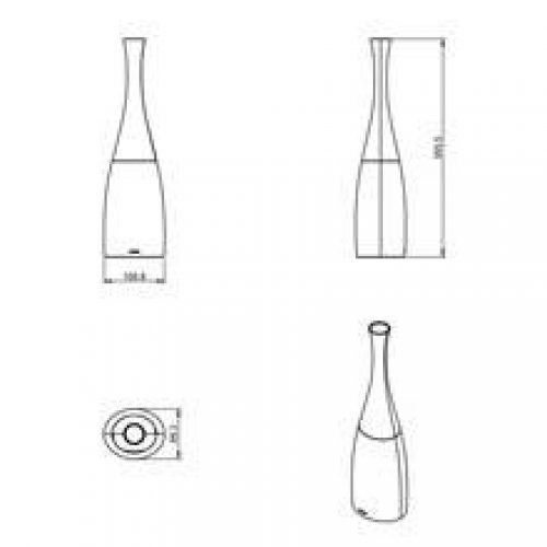 Brosse WC gris doux Saku COSMIC