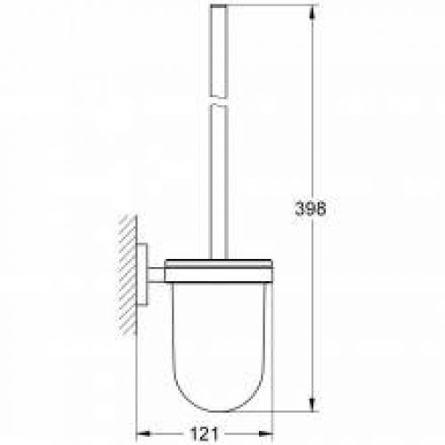 Brosse WC suspendue Grohe Essentials