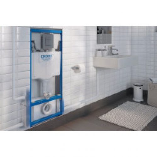 Broyeur pour wc suspendu Watermatic avec bati support Grohe