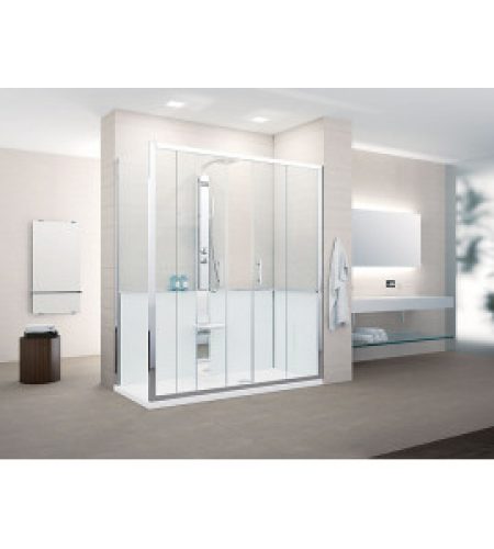 Cabine de douche à angle Design et modulable à volonté…