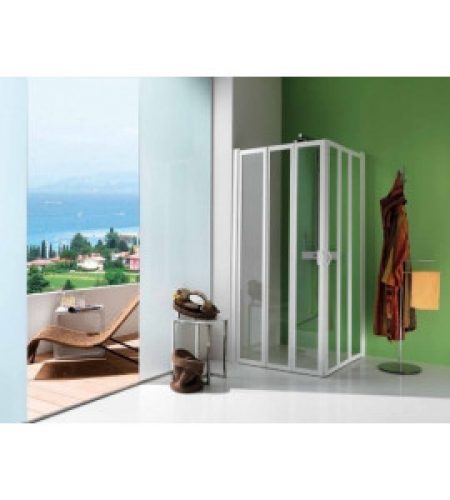 Cabine de douche avec Paroi de douche d&rsquo;angle à panneaux…