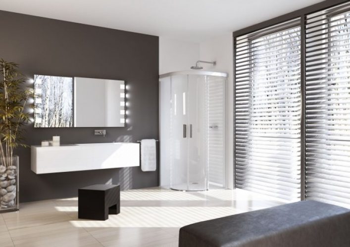 Cabine de Douche Hüppe Design pure Sur mesure (8P3080)