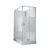 Cabine de douche izibox 2 – Porte coulissante – En angle – Rectangle