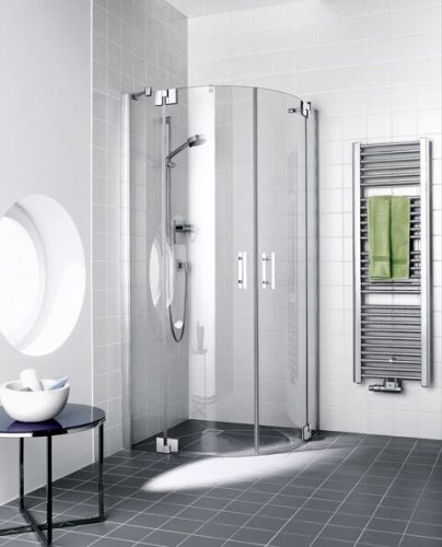 Cabine de Douche Kermi FILIA XP 1/4 de rond 2000x900mm paroi fixe (FXP55V4120)