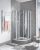 Cabine de Douche Kermi IBIZA 2000 1/4 rond paroi fixe Clean (I2O20V42171PK)