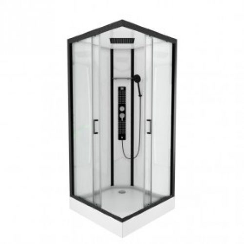 Cabine de douche – Urban – Carrée – 90x90cm – portes coulissantes