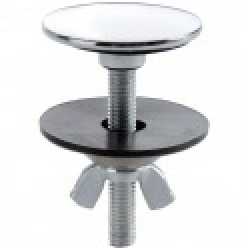 Cache trou inox chromé – Ø 44 mm – Nicoll