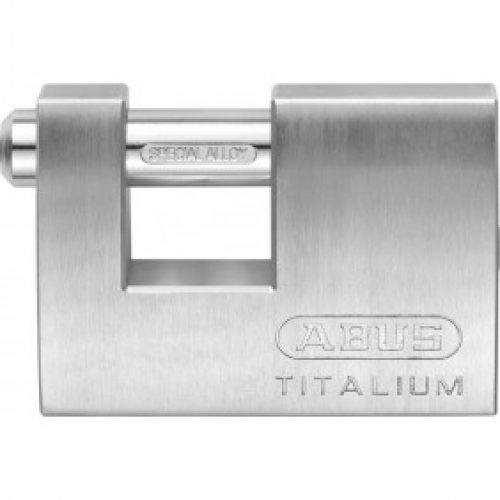 Cadenas à clé – rectangulaire – 70 mm – aluminium Titalium – 82TI/70