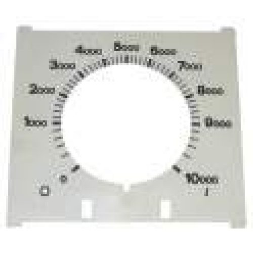 Cadran carré pour jauge fioul 10000 litres