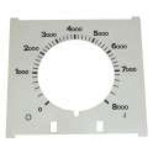 Cadran carré pour jauge fioul 8000 litres