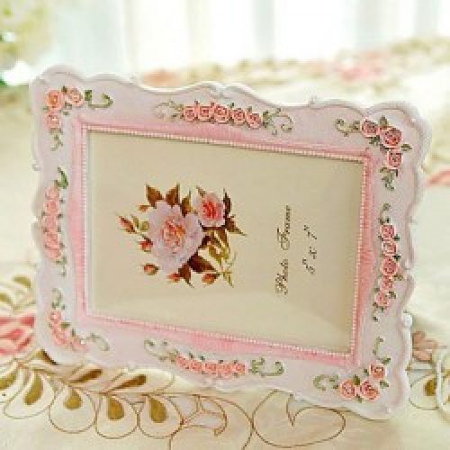 Cadre photo de style européen en polyrésine