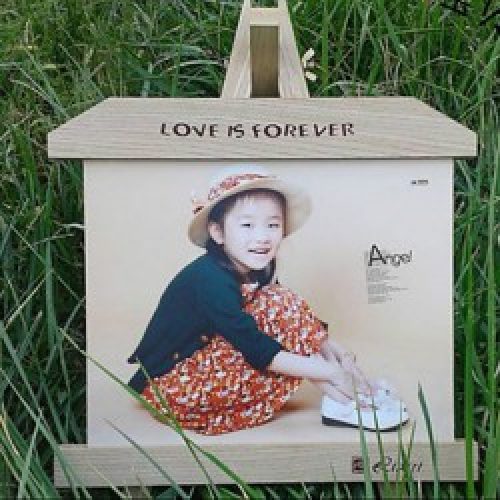 Cadre photo de style moderne en bois naturel