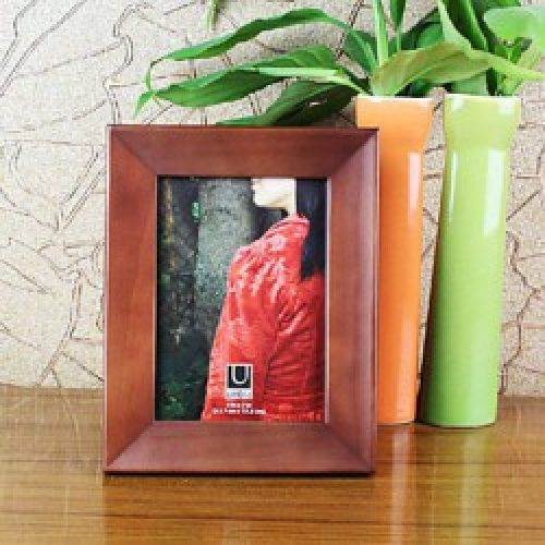 Cadre photo de style moderne en papier et bois