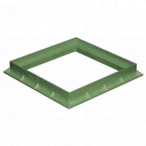 Cadre PVC anti-choc pour grille et tampon – VERT – FIRST-PLAST