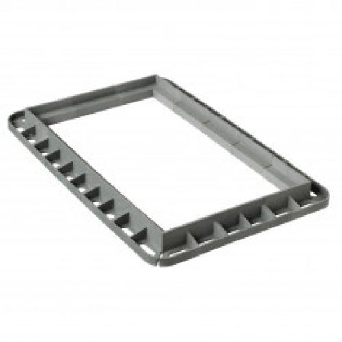 Cadre renforcé MULTIGRIL – Gris – 300x500mm