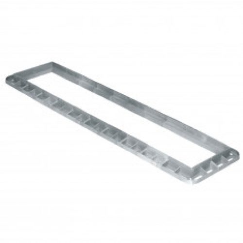 Cadre renforcé MULTIGRIL – Gris – 400x1000mm