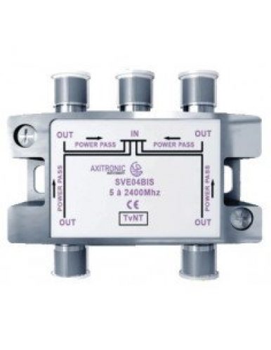 CAE – Répartiteur standard TV 4 sorties – SVE04BIS