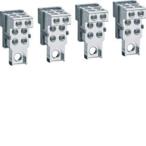 Cage P250 Cu/Al 4P 6×6-35mm² – APPAREILLAGE DE TETE  HAGER HYT066H