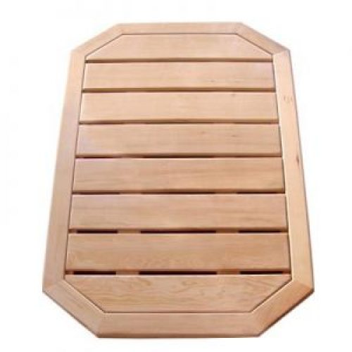 Caillebotis pour douche solaire