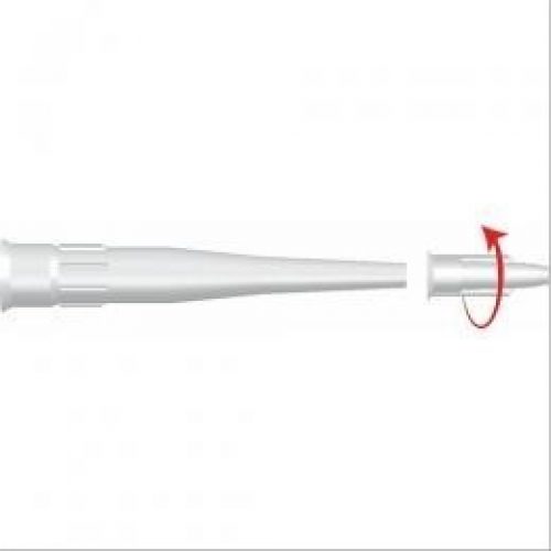 Canule avec bouchon pour cartouche de mastic – sachet de 5