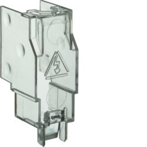 Capot cache borne 3P inter fus – APPAREILLAGE DE TETE  HAGER HZF202