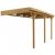 Carport en bois Mezzo 11 – 5.00 x 3.00 m