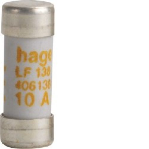 Cart. fusible 10A 8,5x23mm –   HAGER LF138