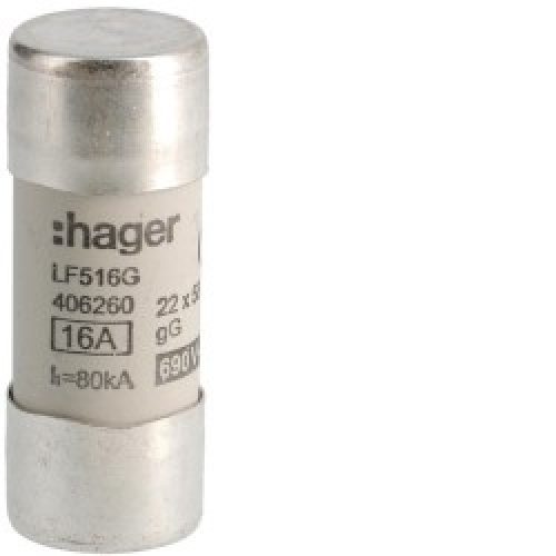 Cartouche fus.22×58 gG 16A –   HAGER LF516G