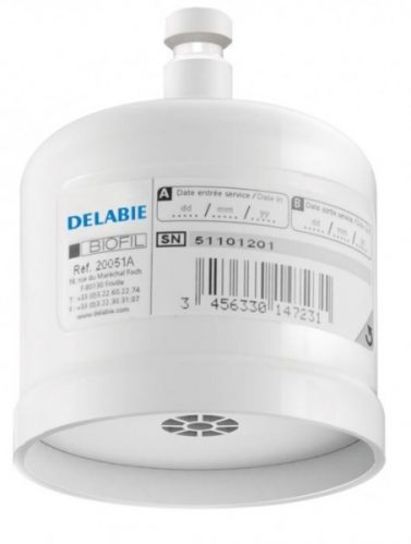 Cartouche Mitigeur Delabie Blanc 150 mm 20051A.10P