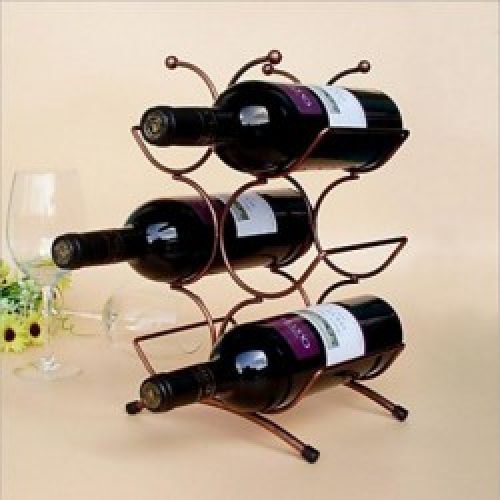 Casier à 6 bouteilles en métal