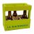 Casier 6 petites bouteilles VERT 29 x 18 x 26 cm