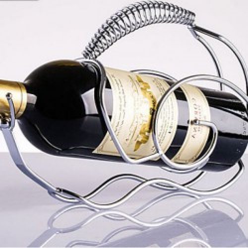 Casier à bouteille de style européen en métal