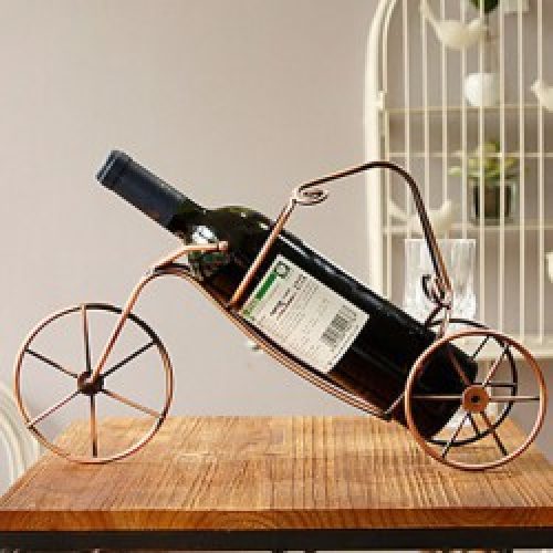 Casier à vin de style européen en métal