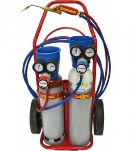 Castoflam SI, kit complet oxygene/acetylene avec detendeur Typhoon