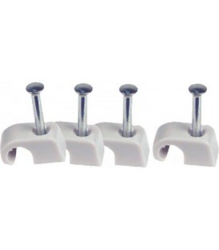 cavalier fixe cable 10-14 Longueur de clou 40 mm 1 sachet de 100 pcs