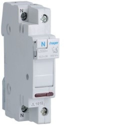 CC 1P+N 32A L38 voyant 1m –   HAGER L53201