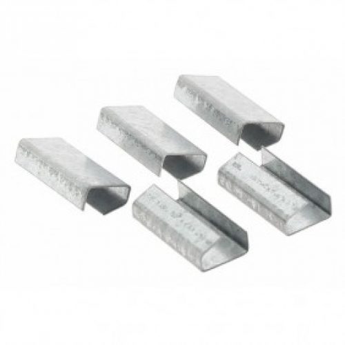 Chape ouverte 13 mm pour feuillard polypropylène – 2000 pièces