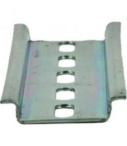 Chapeau de rail profile zingué troué 2000x35x7,5 mm