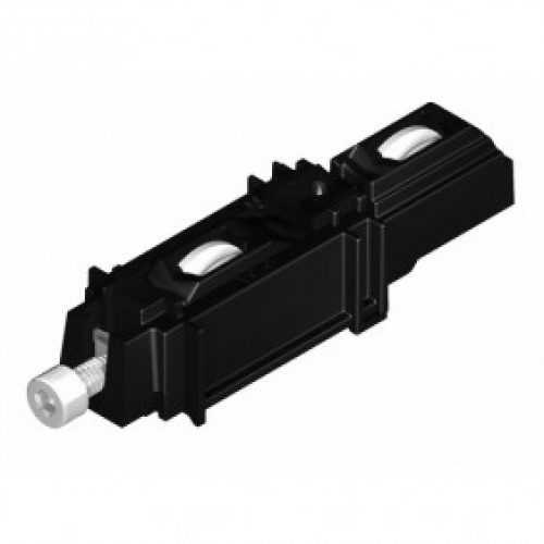 Chariot double réglable pour baie coulissante aluminium