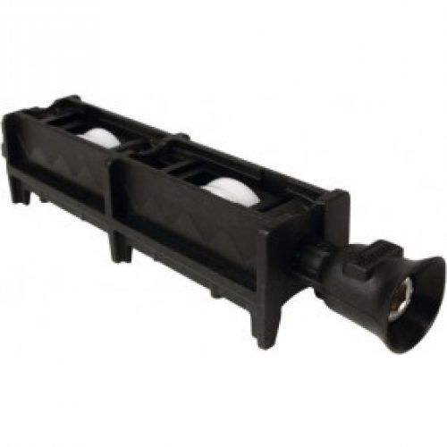 Chariots doubles réglables galets nylon pour coulissant aluminium