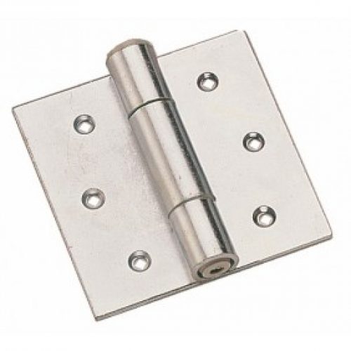 Charnière de porte coulissante – acier zingué – 85×85 mm – 1512P