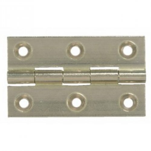 Charnière marine en laiton étiré poli et broche inox