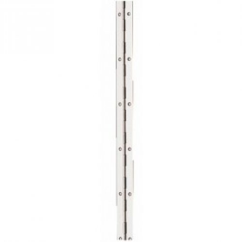 Charnière à piano simple feuille en acier nickelé- diamètre 1,8 mm