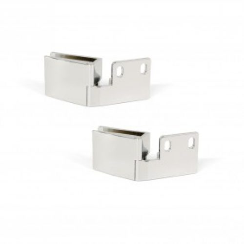 Charnière pour portes rentrantes en verre