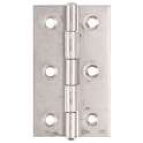 Charnière rectangulaire en inox nœud roulé simple feuille – Monin