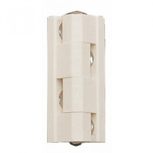 Charnière universelle à pans – Nylon blanc