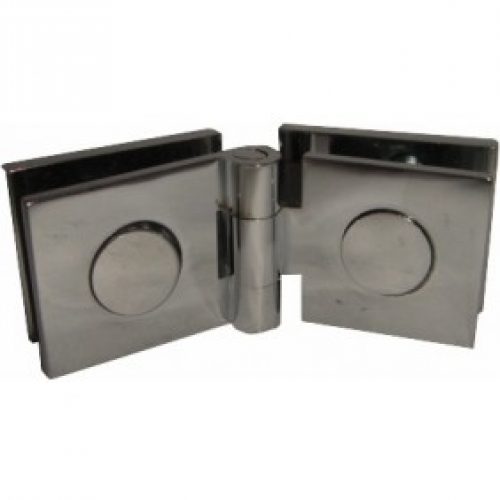 Charnières à contre-plaque verre/verre-25×30 mm