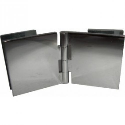 Charnières à contre-plaque verre/verre-40×40 mm