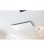 Chauffage infrarouge blanc montage plafond – acier emaillé 587 x 1167 x 60 mm – 800W